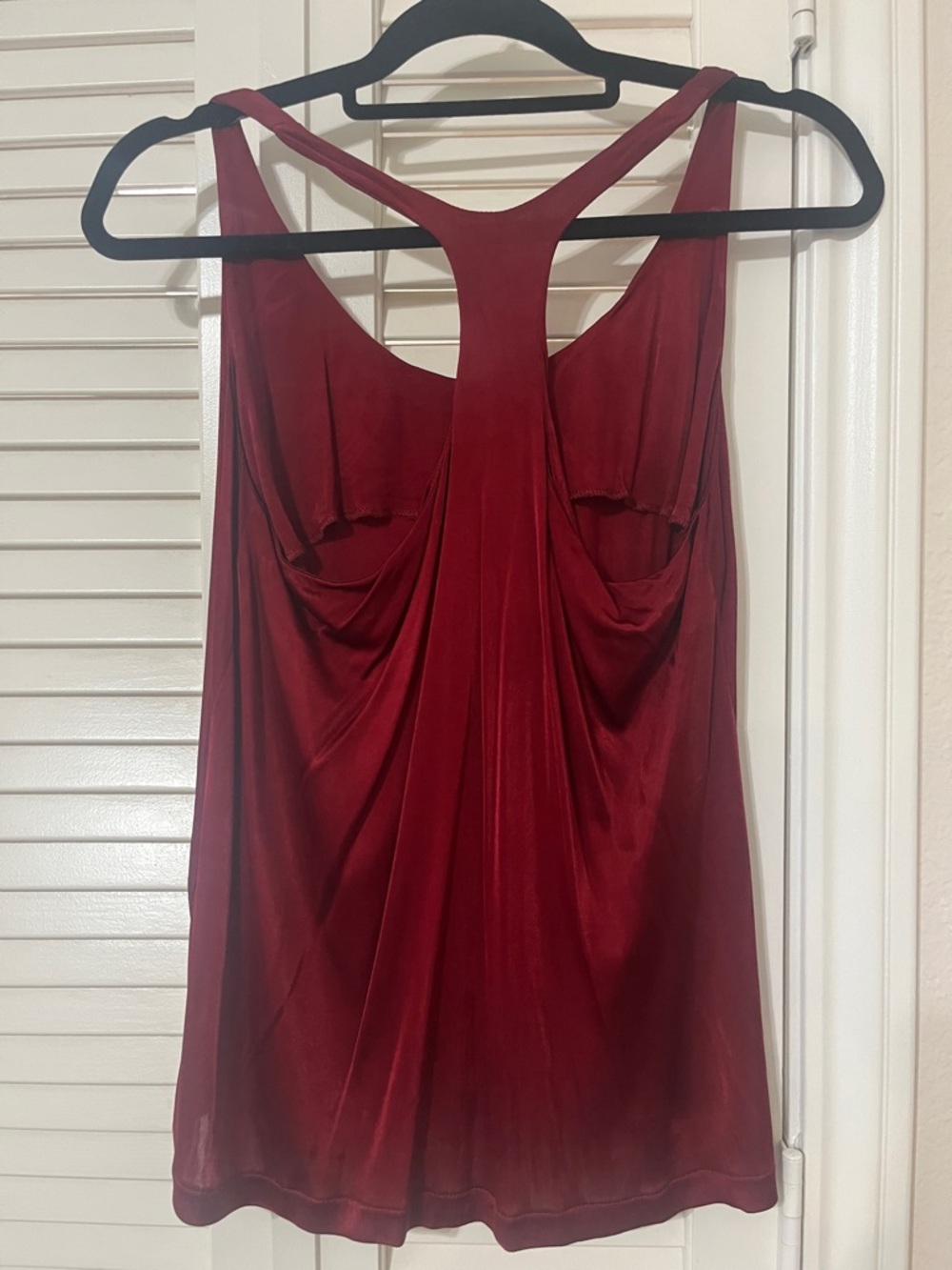 Women’s Red Racerback Tank Top - Picture 4 of 4